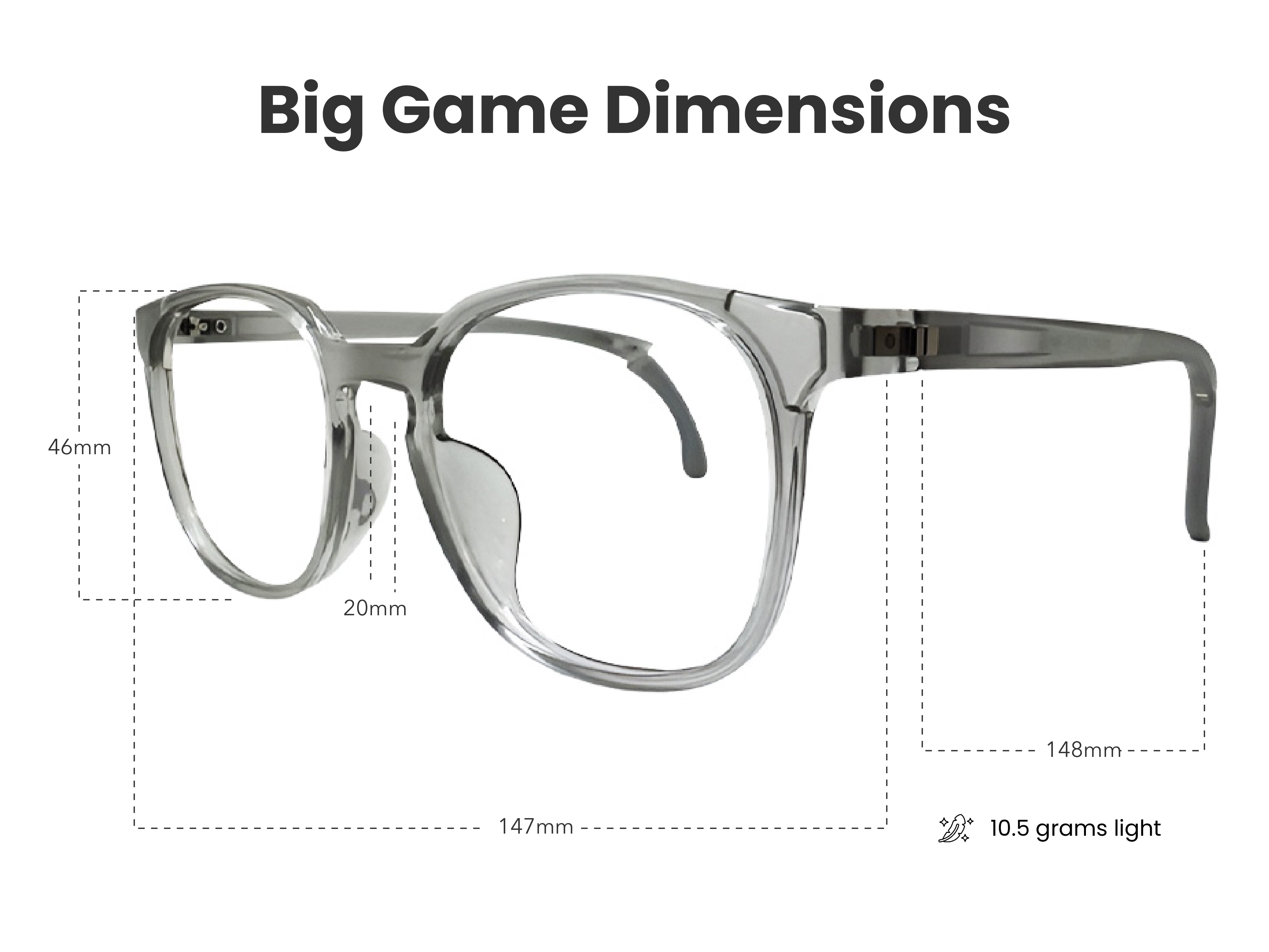 Load image into Gallery viewer, Big Game in Clear Grey