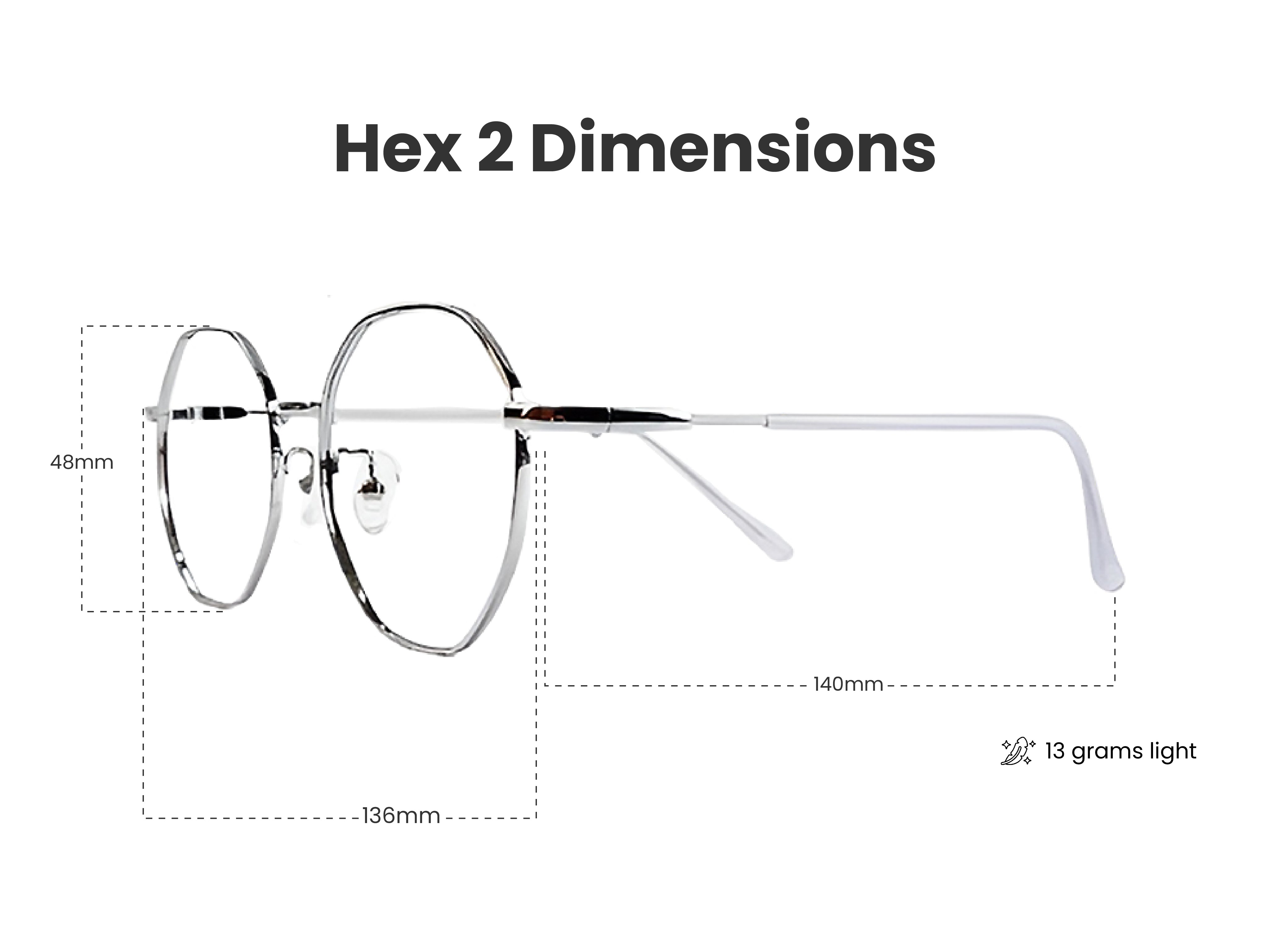 Load image into Gallery viewer, Hex 2 in Silver