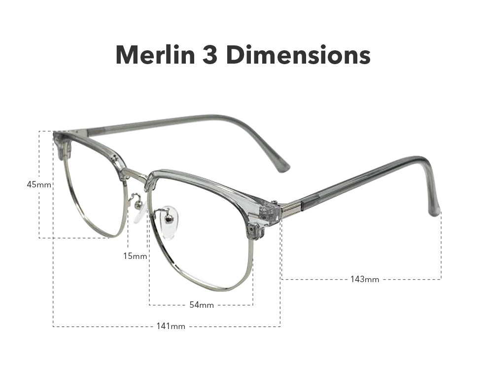 Load image into Gallery viewer, Merlin 3 in Clear Grey