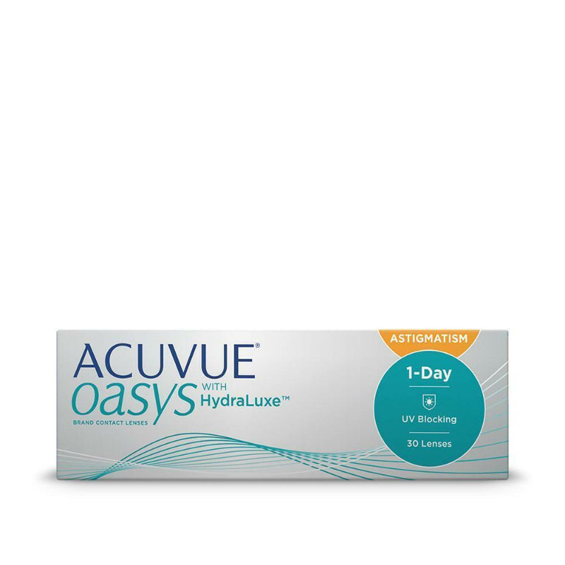 Acuvue Oasys 1-Day with HYDRALUXE for Astigmatism 30 Pack