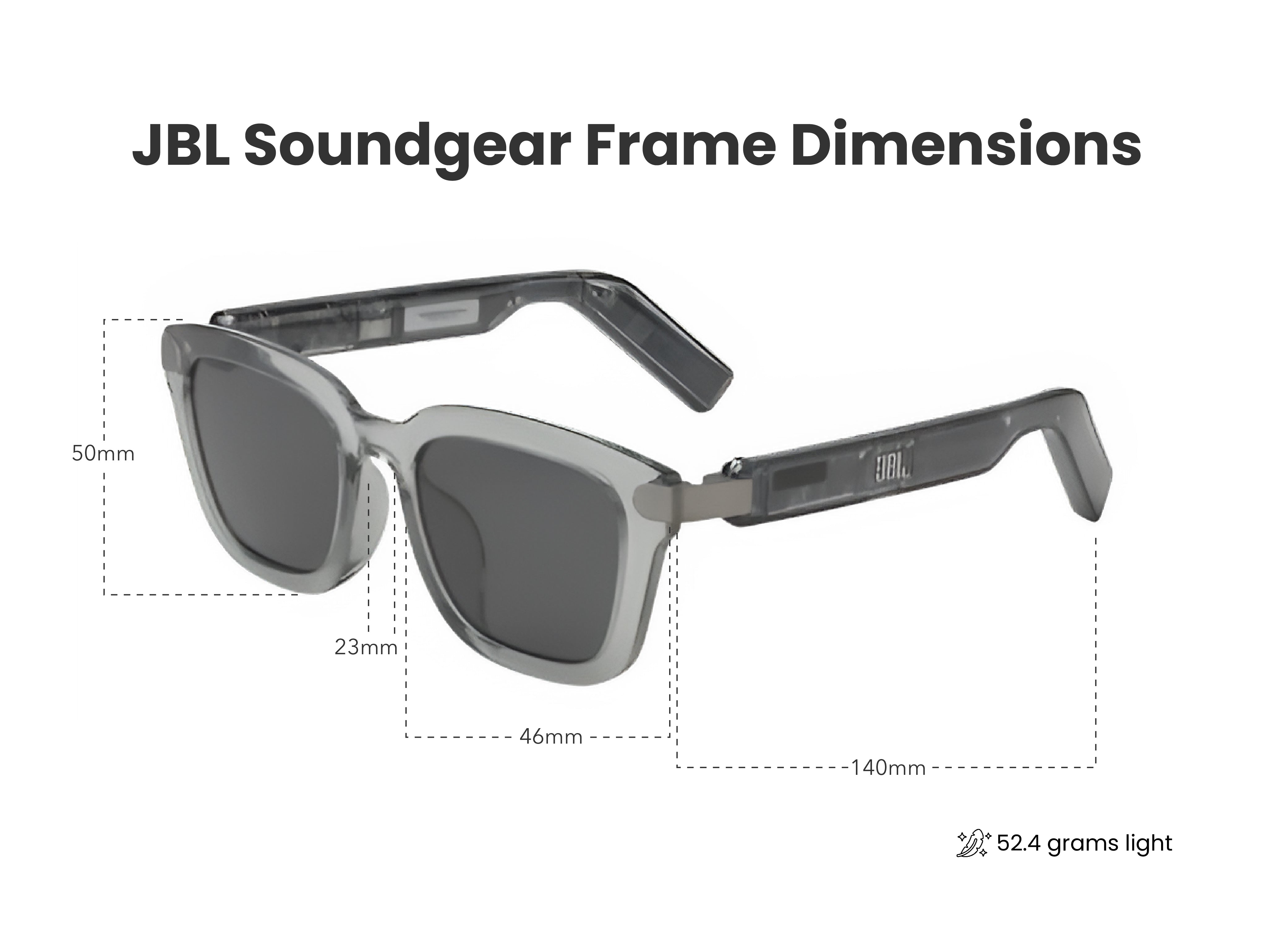 Load image into Gallery viewer, JBL Soundgear Frame (Square) in Onyx

