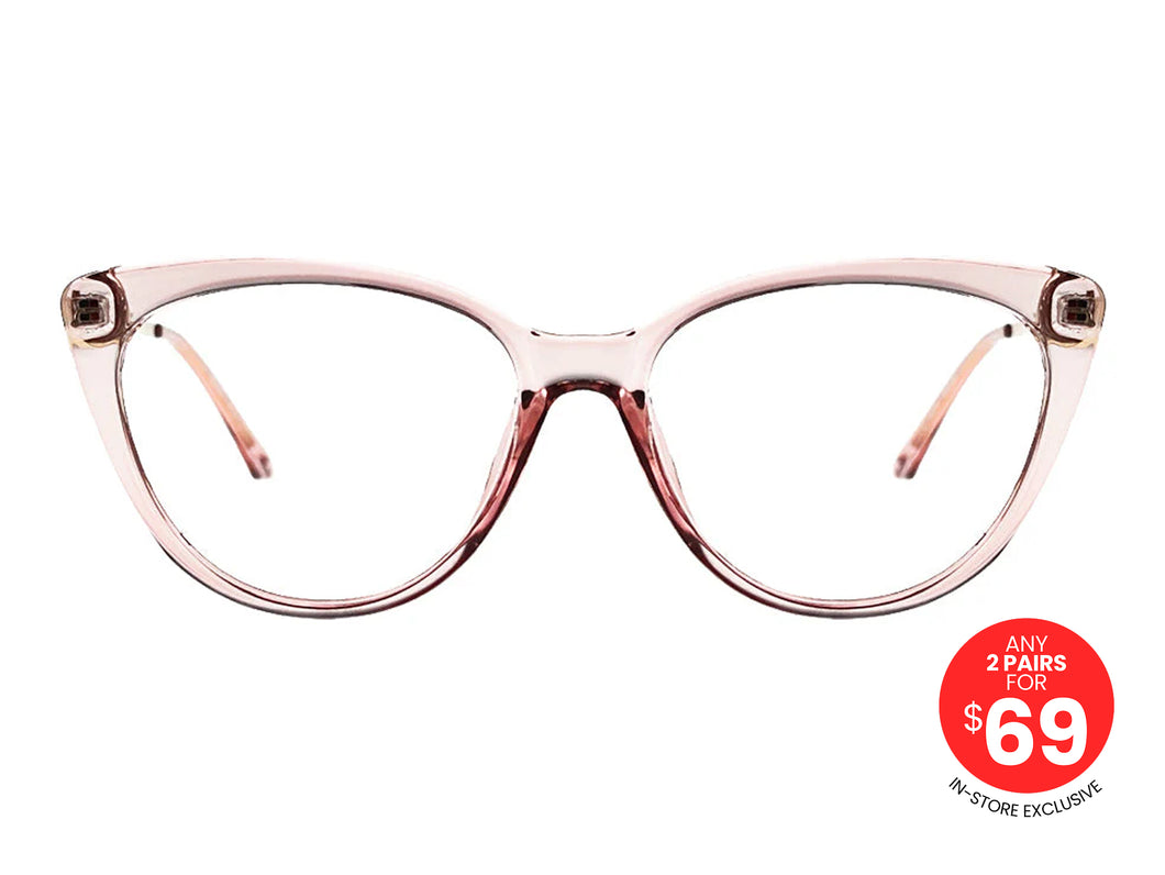 Lucinda in Clear Pink